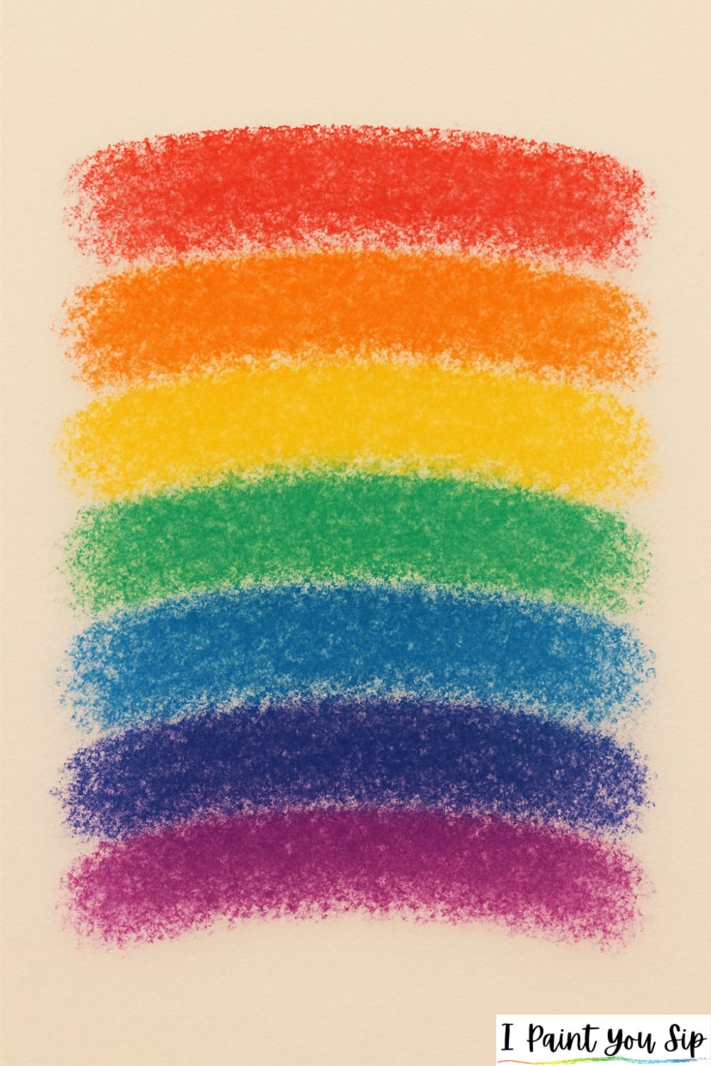 rainbow sponge stripe