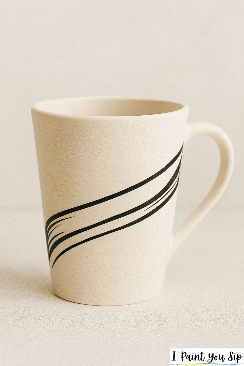ribbon-wrapped cup