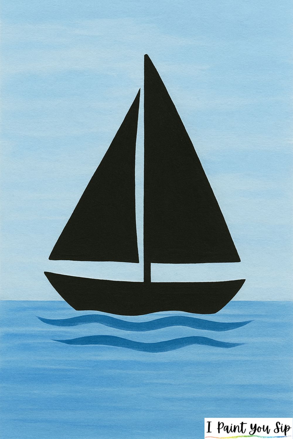 sailboat on calm blue