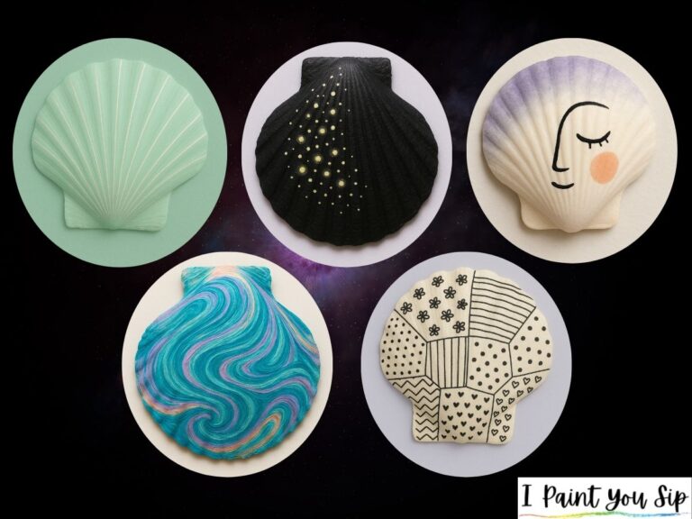19 Wonderfully Unique Shell Painting Ideas for Beginners | I Paint You Sip