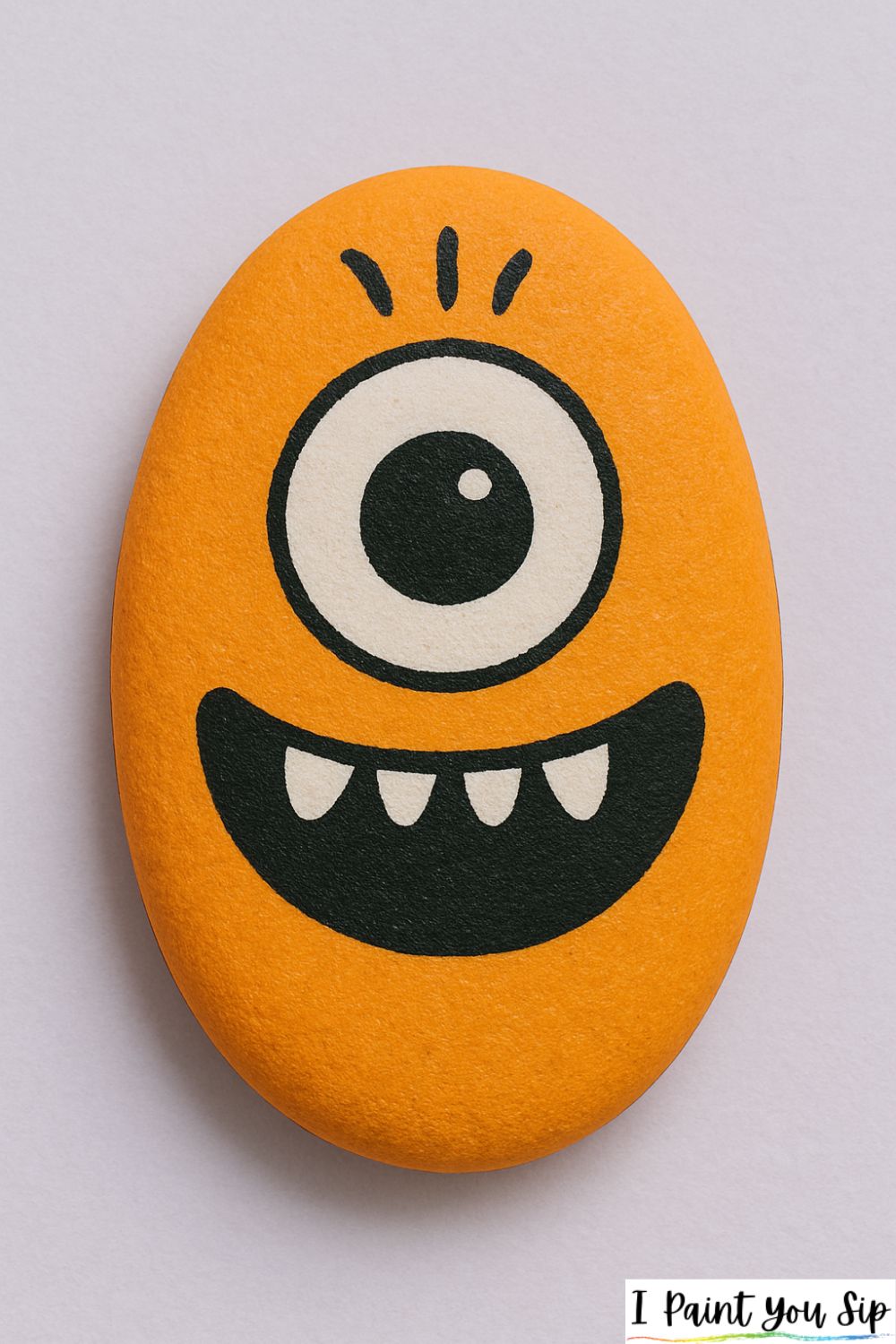 silly monster pebble