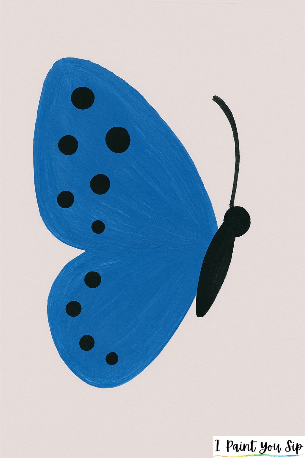 simple side-view butterfly