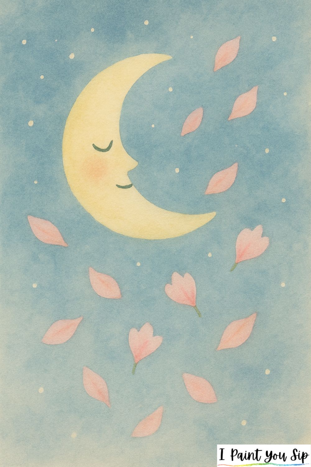 sleepy spring moon