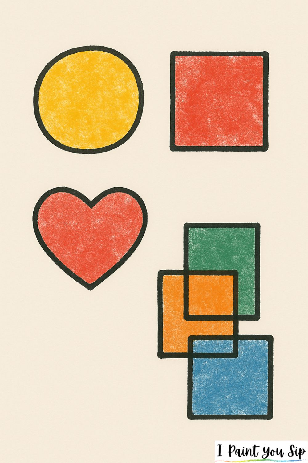 sponge shape stamps