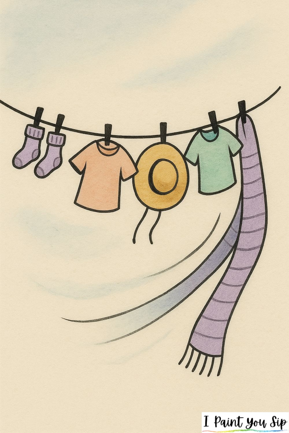 spring clothesline breeze