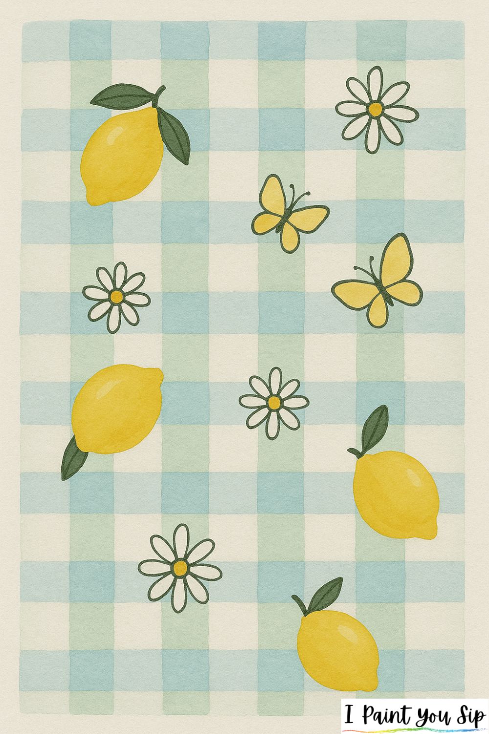 spring picnic blanket pattern