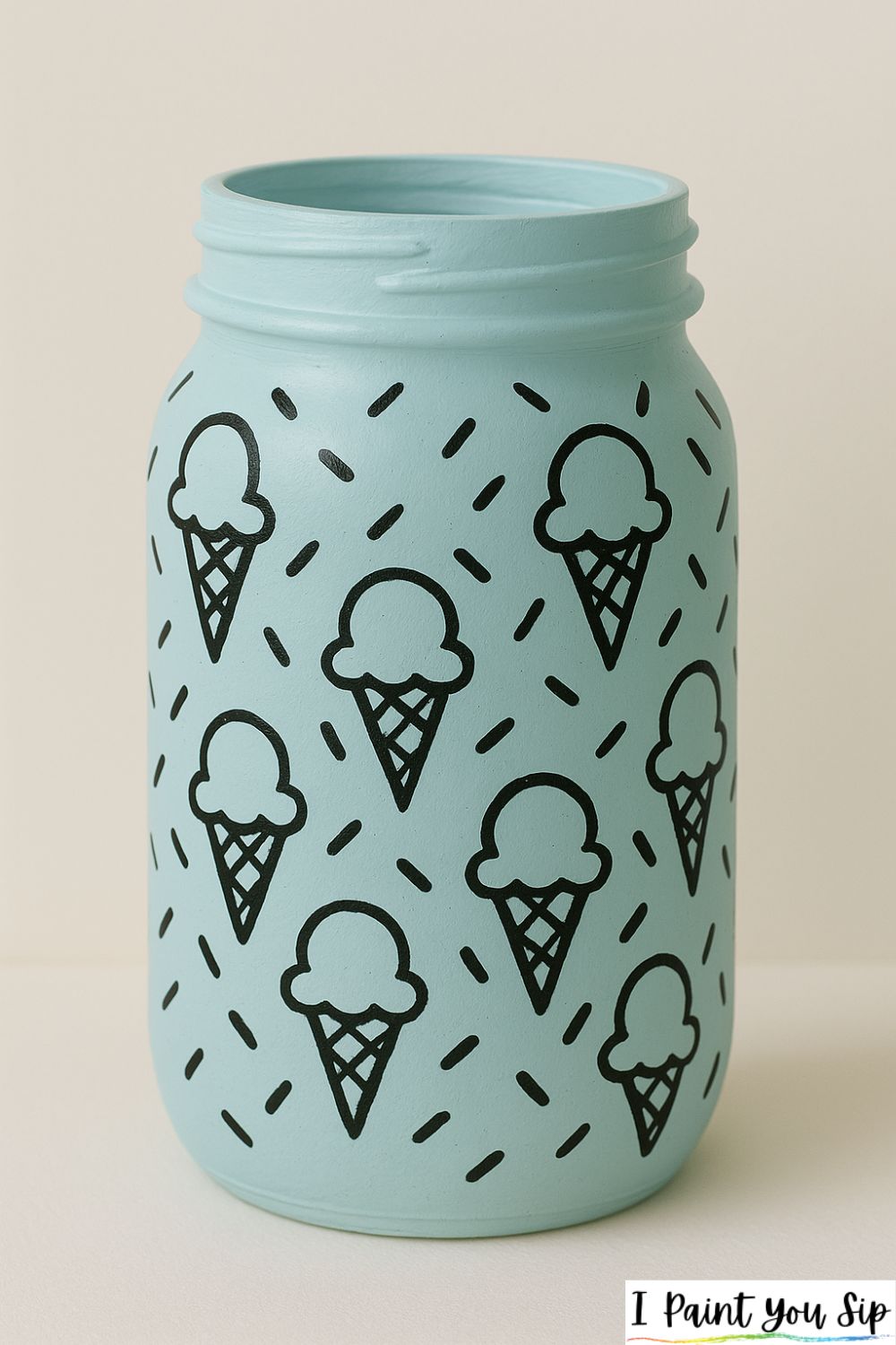 sprinkles and scoops jar