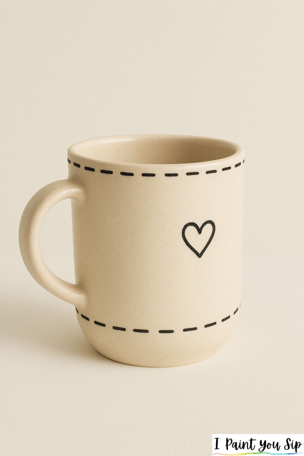 “stitched” edge cup