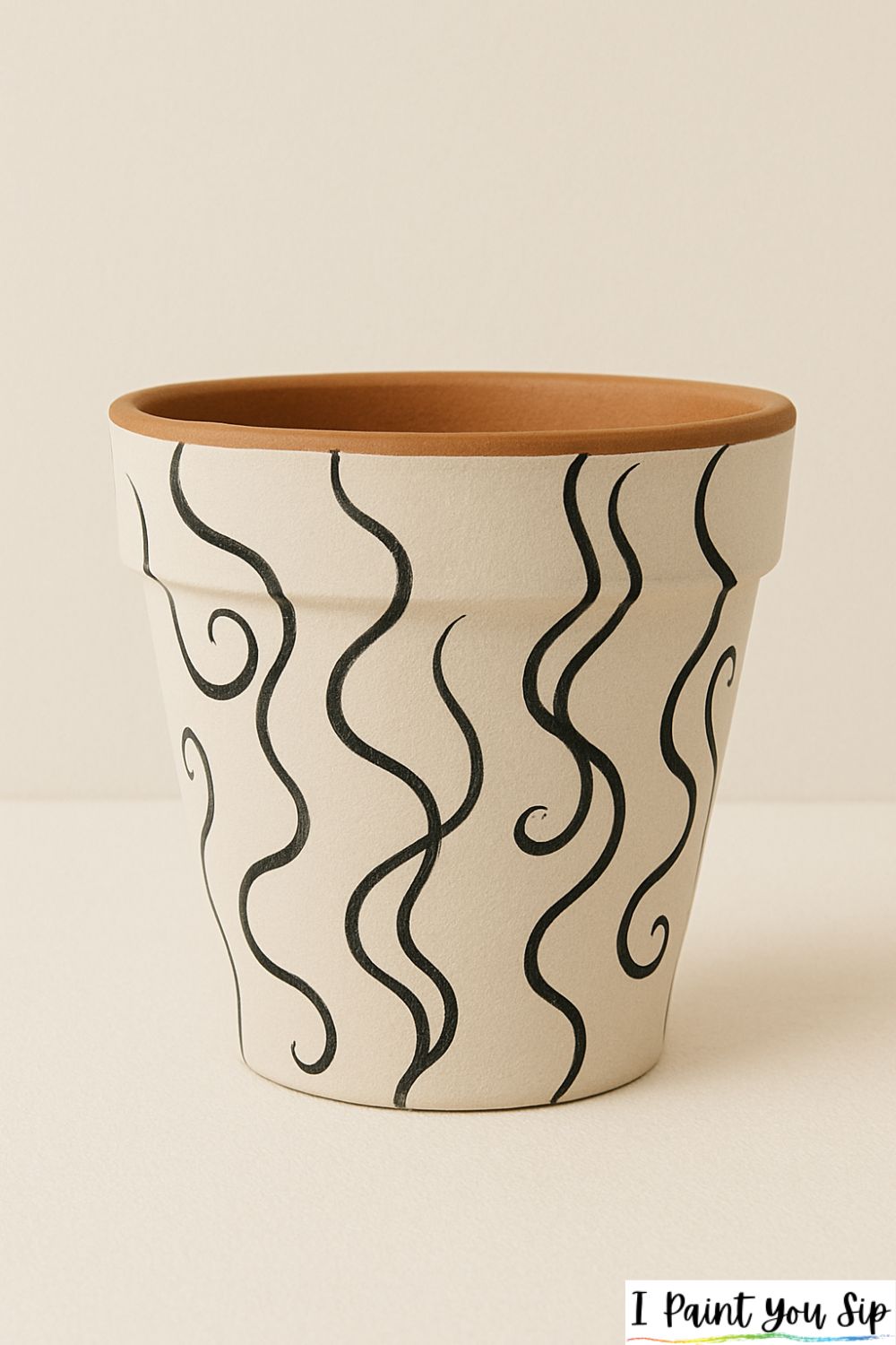 swirling smoke lines