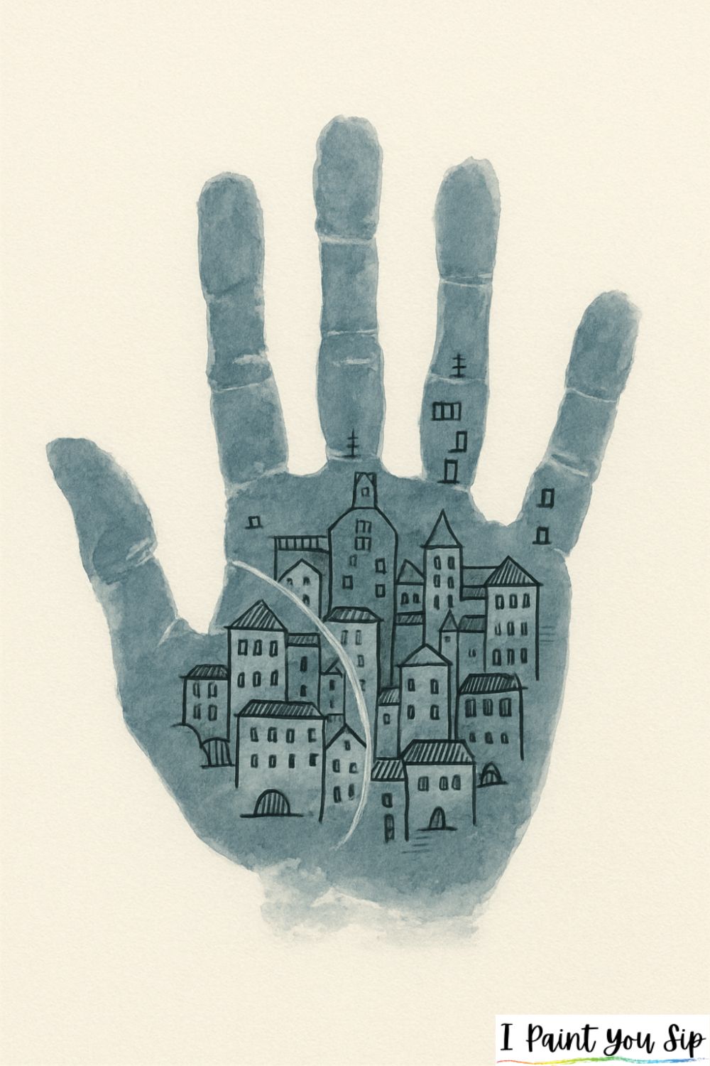 the “hidden city” palmprint
