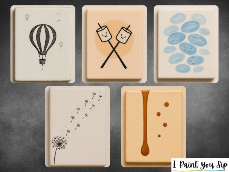21 Totally New Tile Painting Ideas for Beginners | I Paint You Sip