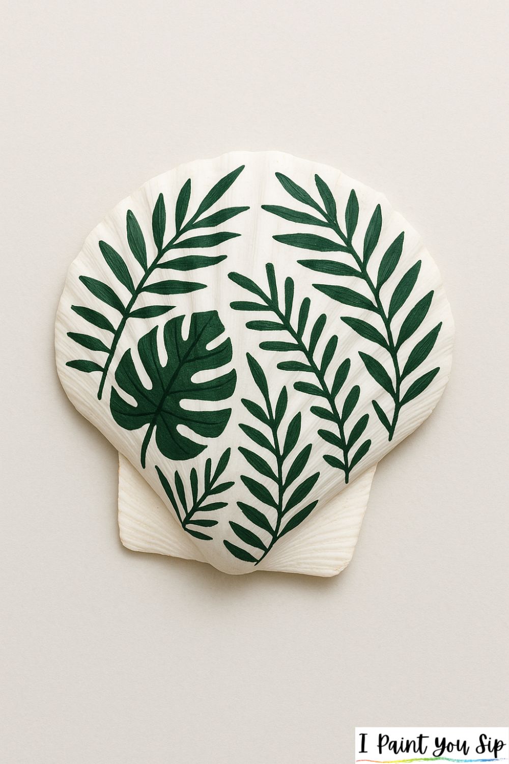 tropical leaf pattern