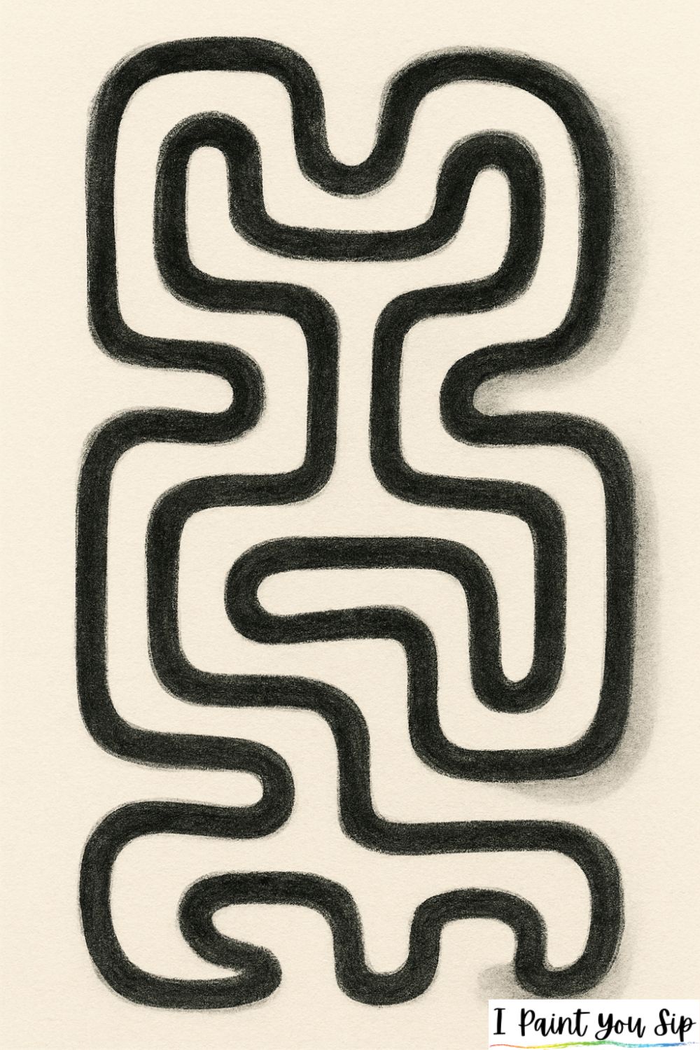 wandering maze lines