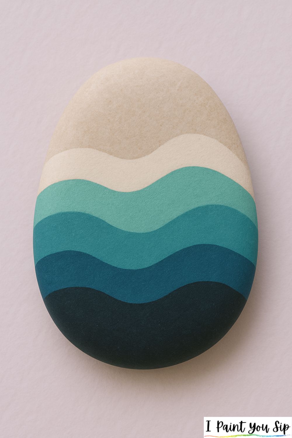 wavy ocean layers
