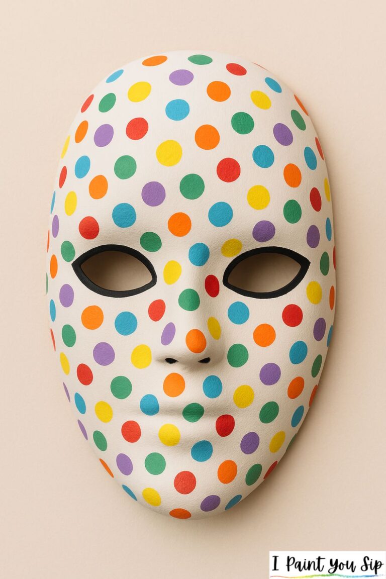 Mask Pattern Paint 17 Mask Painting Ideas to Spark Your Creativity | I Paint You Sip