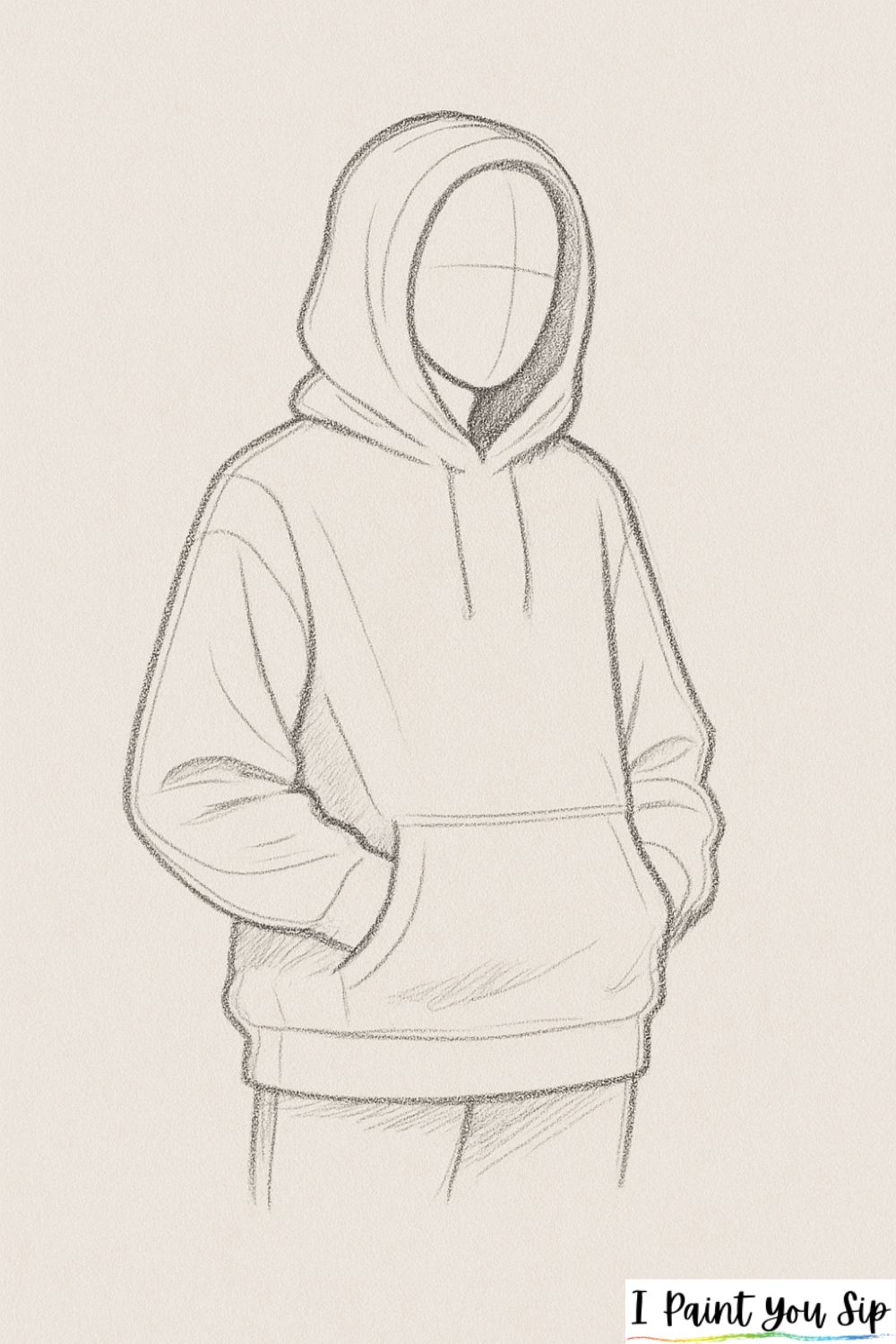 cozy hoodie sketch