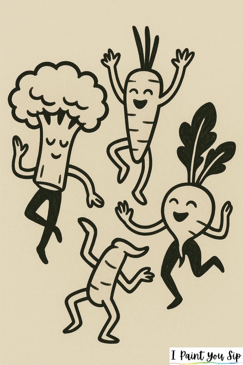 dancing vegetables
