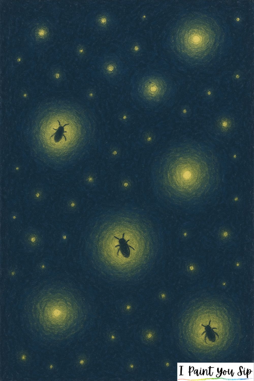 glow-in-the-dark fireflies