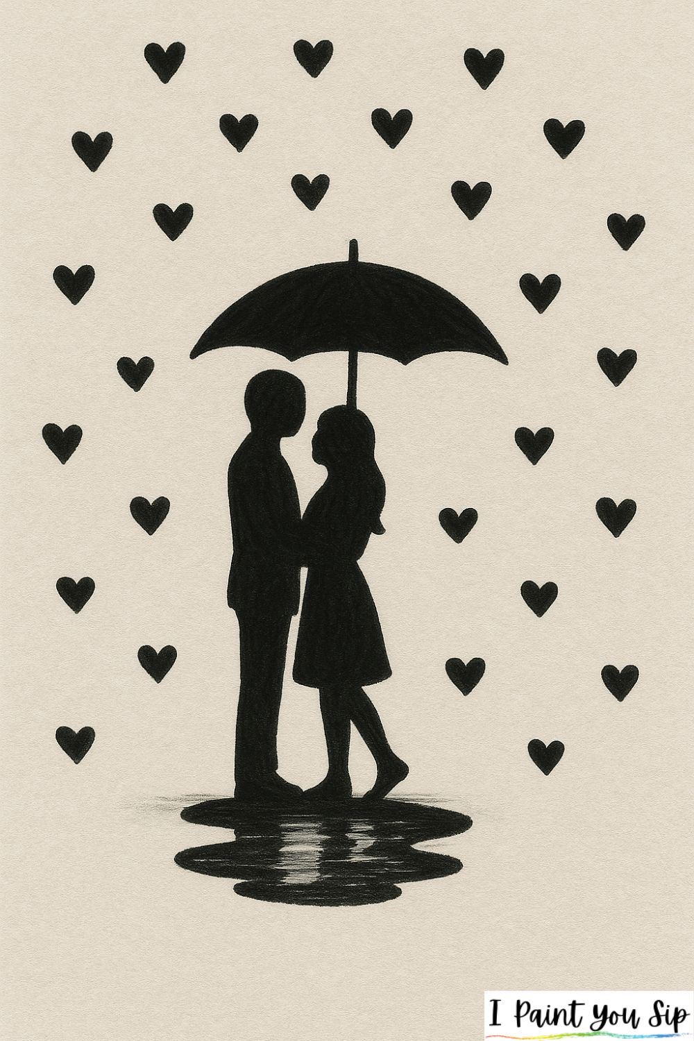 love umbrella scene