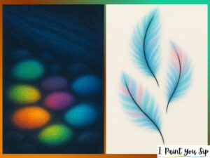 oil pastel drawing ideas