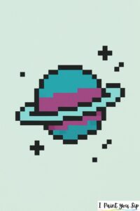 15 Charming Pixel Drawing Ideas Anyone Can Try | I Paint You Sip