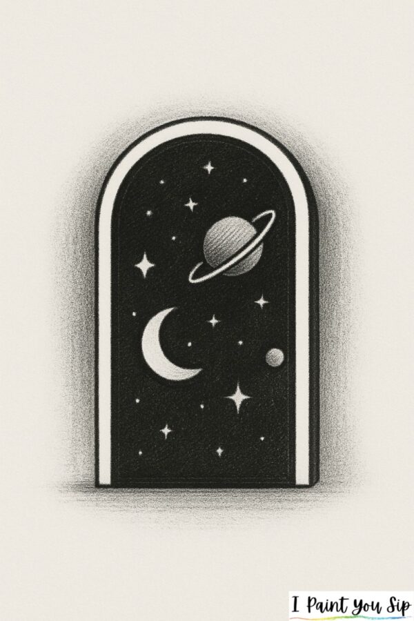 17 Cool Space Drawing Ideas That Are Easier Than They Look | I Paint ...