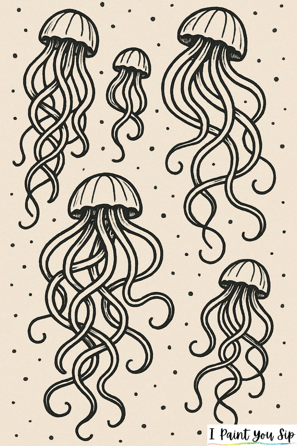 swirled jellyfish sky