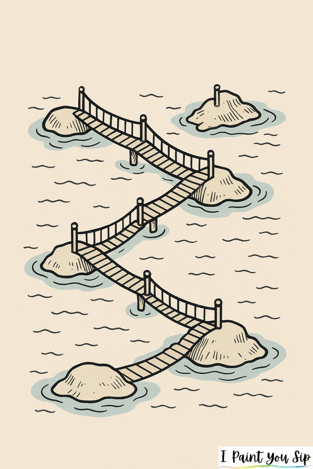 the bridge-only island